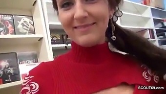 Young Temporary Employee Gets Fucked And Pregnant In Video Store