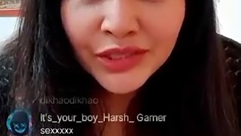 Sexy Indian Mature Rajsi Verma Flaunts Her Big Natural Tits And Round Ass In A Steamy Live Performance