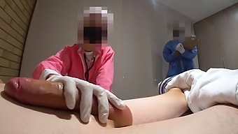 High Definition Video Of A Hospital Examination With A Focus On A Big Ass And Public Scrutiny