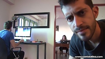 Santa Abril, A Stunning Colombian Pornstar, Enjoys Her Vacation In Cartagena While Being A Perfect Fit For The Secret Service Agents