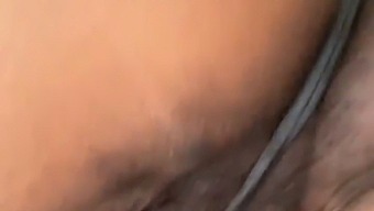 Get A Close-Up View Of This Hairy Vagina In Action
