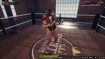Ethan And Dela'S 3d Nude Wrestling Match