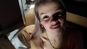 Hd Video: Russian Babe Gets Publicly Fucked By Horny Businessman On Train