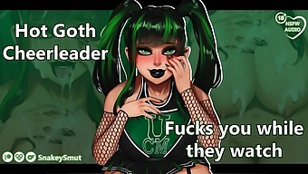 La Cheerleader Goth Fa Sesso Orale E Vaginale Duro In Hd