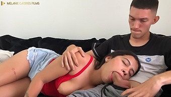 Step Sister'S Oral Skills Lead To Huge Cumshot In Amateur Video