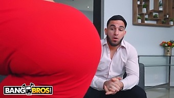 Carmela Clutch And Camila Cruz In Passionate Threesome With Well-Endowed Man