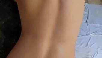 Two Gifted Guys Satisfy Two Teens In The Bathroom With Intense Anal Sex