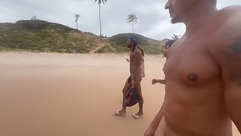 My Girlfriend Joins Me For A Day Of Nude Sunbathing At The Beach